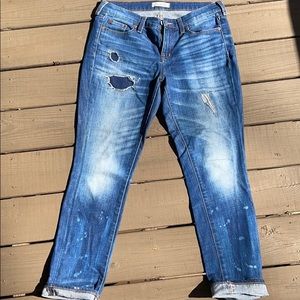 *Madewell Rip & Repaired Edition slim boy jean*